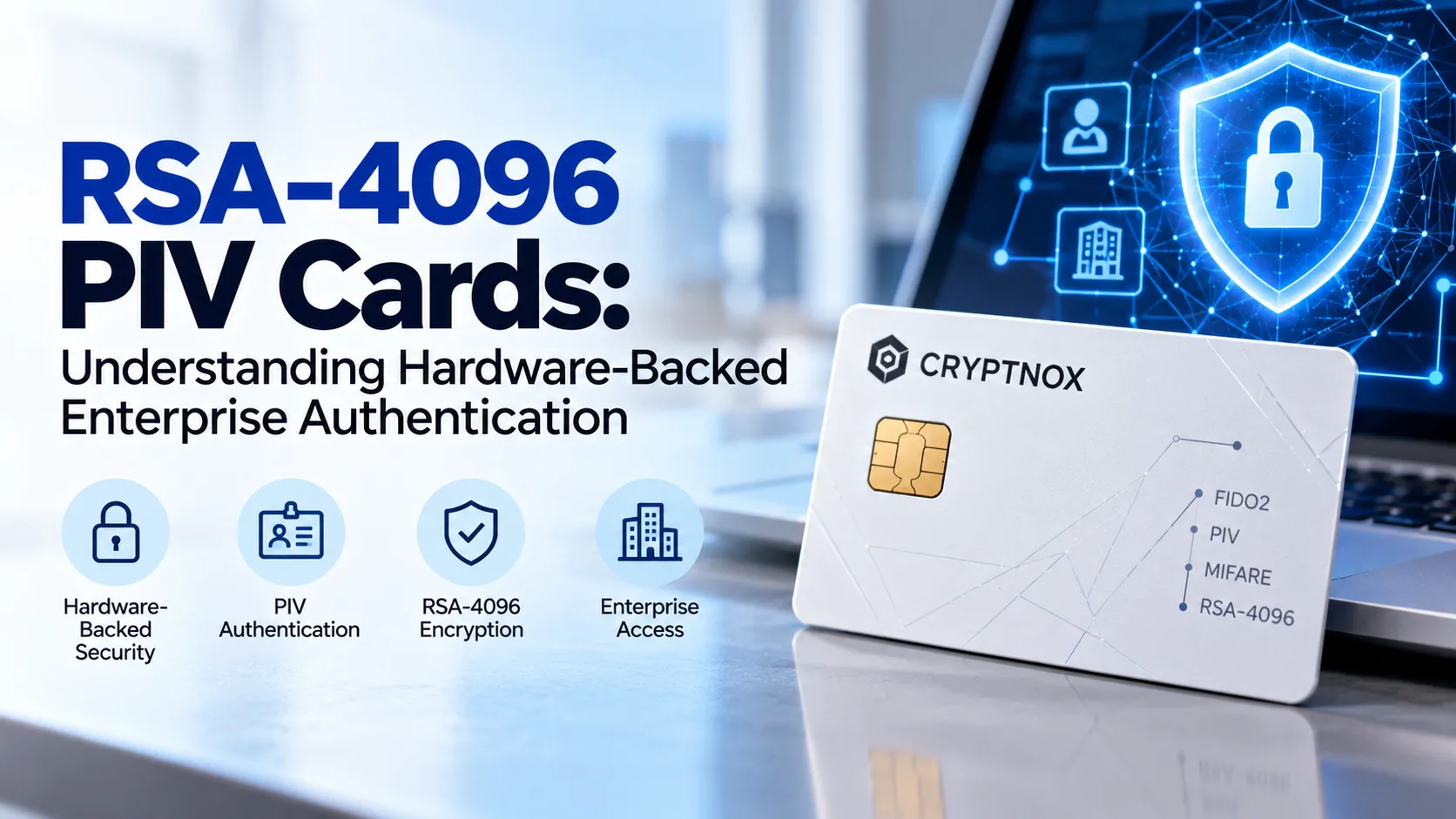 RSA-4096 PIV Cards: Understanding Hardware-Backed Enterprise Authentication