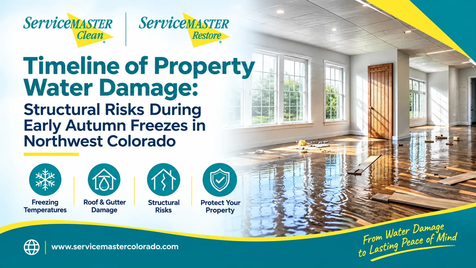 Timeline of Property Water Damage: Structural Risks During Early Autumn Freezes in Northwest Colorado