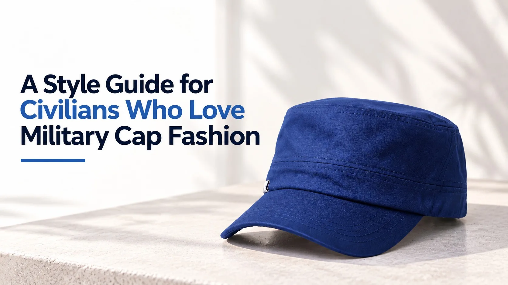 A Style Guide for Civilians Who Love Military Cap Fashion