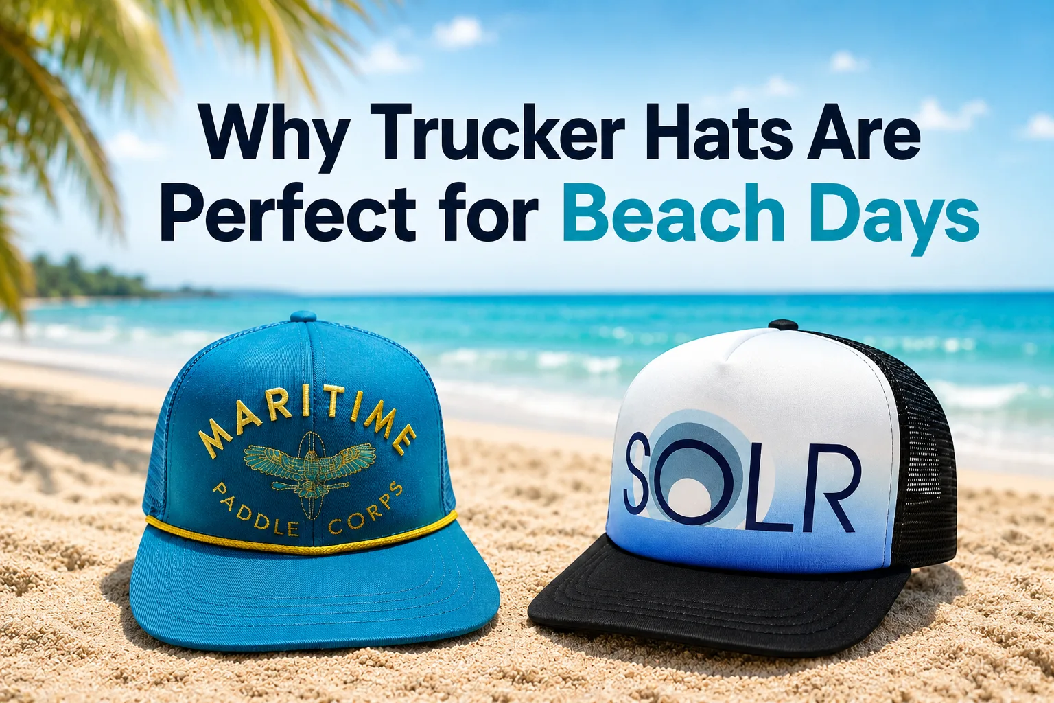 Why Trucker Hats Are Perfect for Beach Days