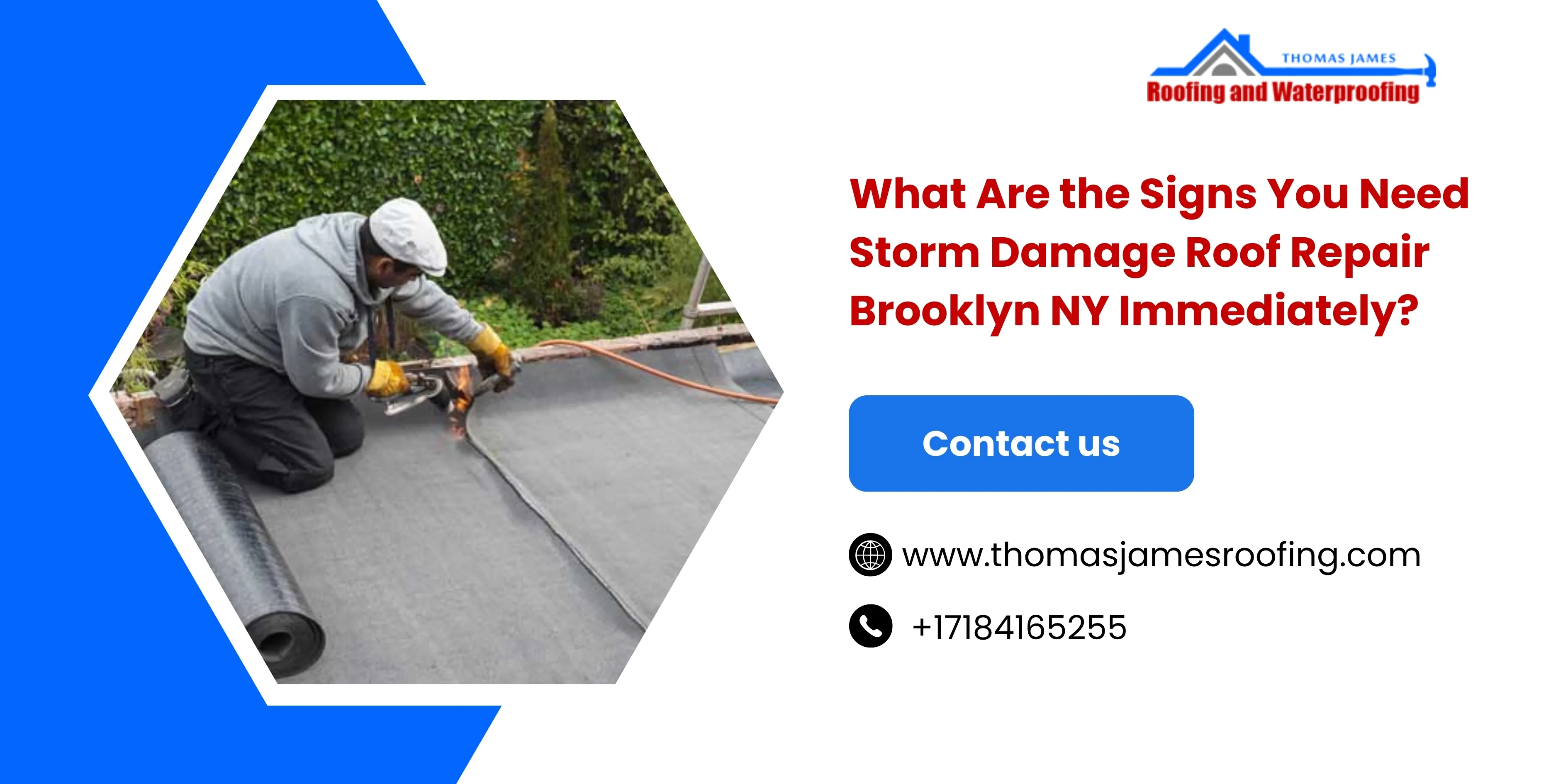 What Are the Signs You Need Storm Damage Roof Repair Brooklyn NY Immediately?