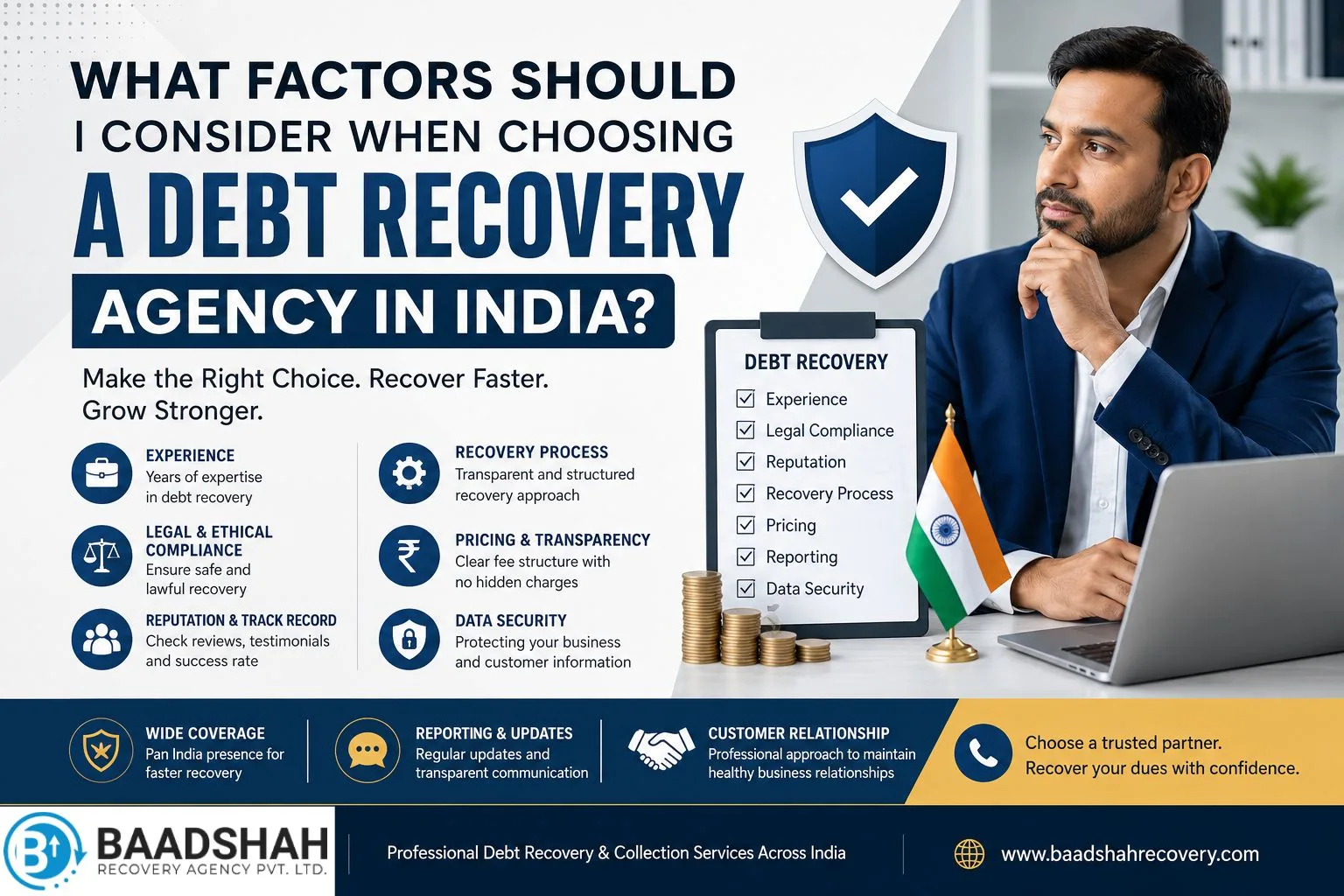 What Factors Should I Consider When Choosing a Debt Recovery Agency in India?