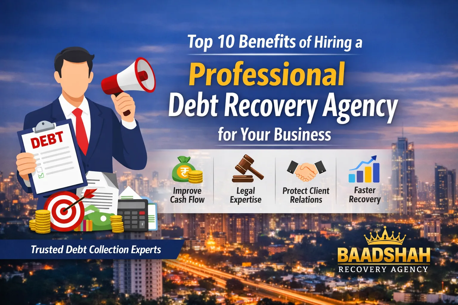 Top 10 Benefits of Hiring a Professional Debt Recovery Agency for Your Business