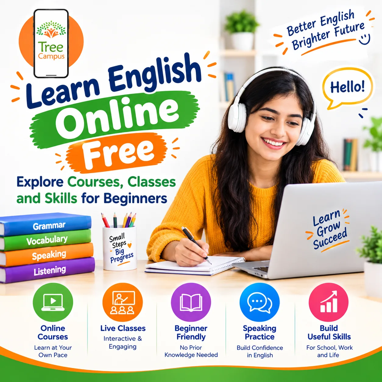 Learn English Online Free: Explore Courses, Classes and Skills for Beginners