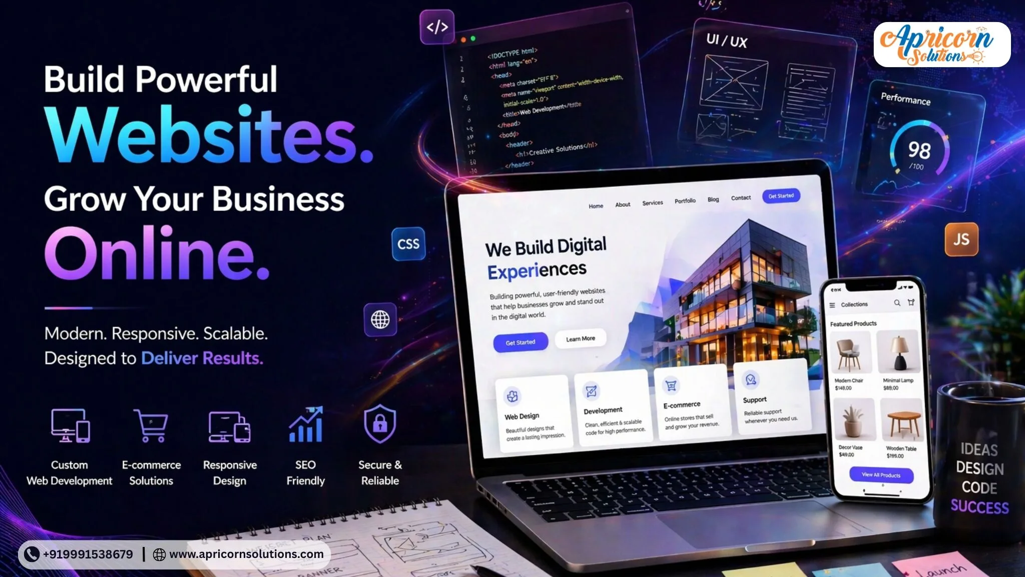 Build a Powerful Digital Presence with Apricorn Solutions