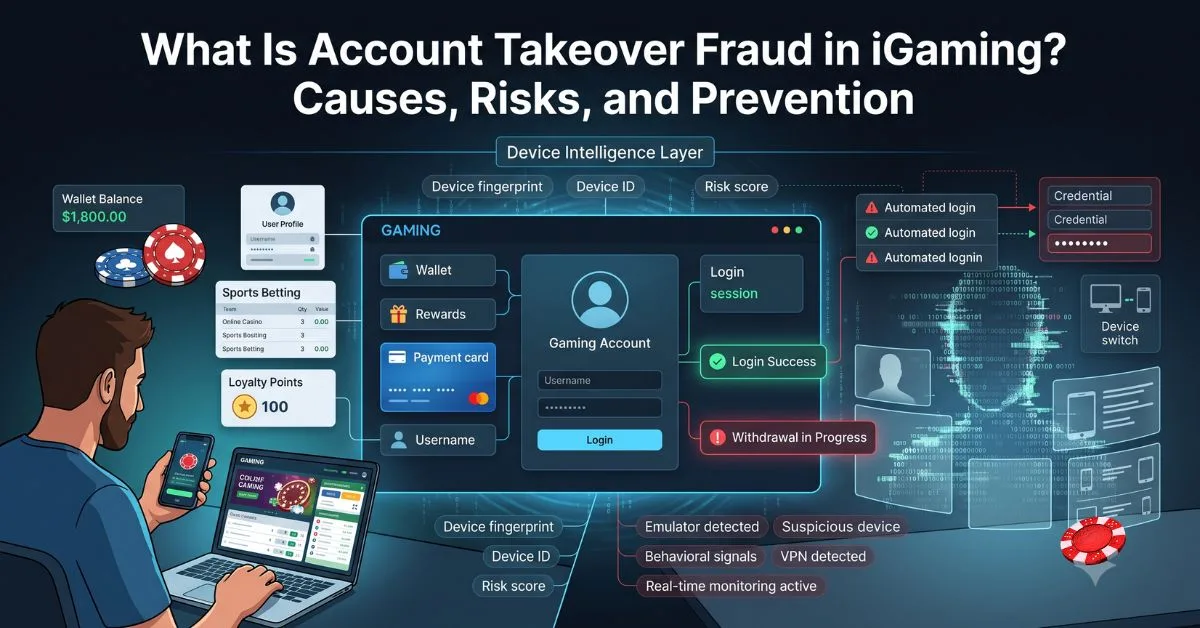 What Is Account Takeover Fraud in iGaming? Causes, Risks, and Prevention