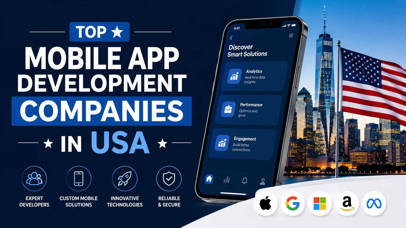 11 Best Mobile App Development Companies in USA for Businesses Going Digital in 2026