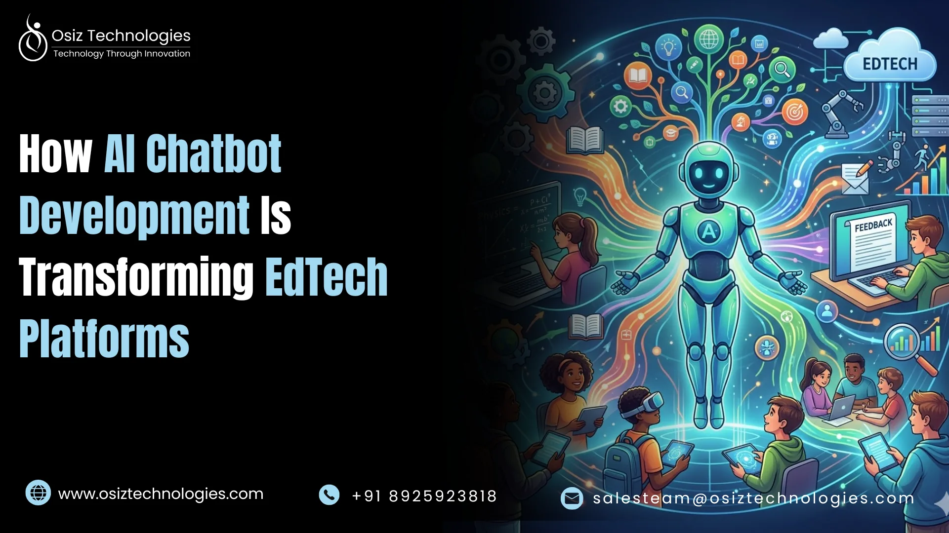 How AI Chatbot Development Is Transforming EdTech Platforms