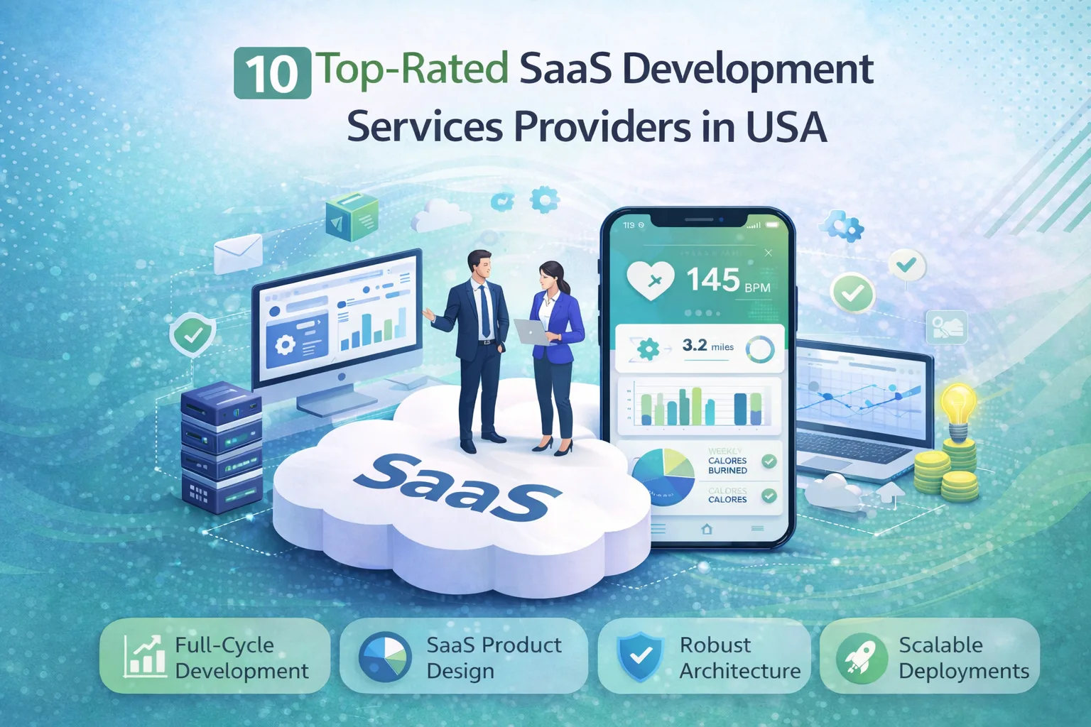 Top 10 Expert SaaS Development Companies in the USA