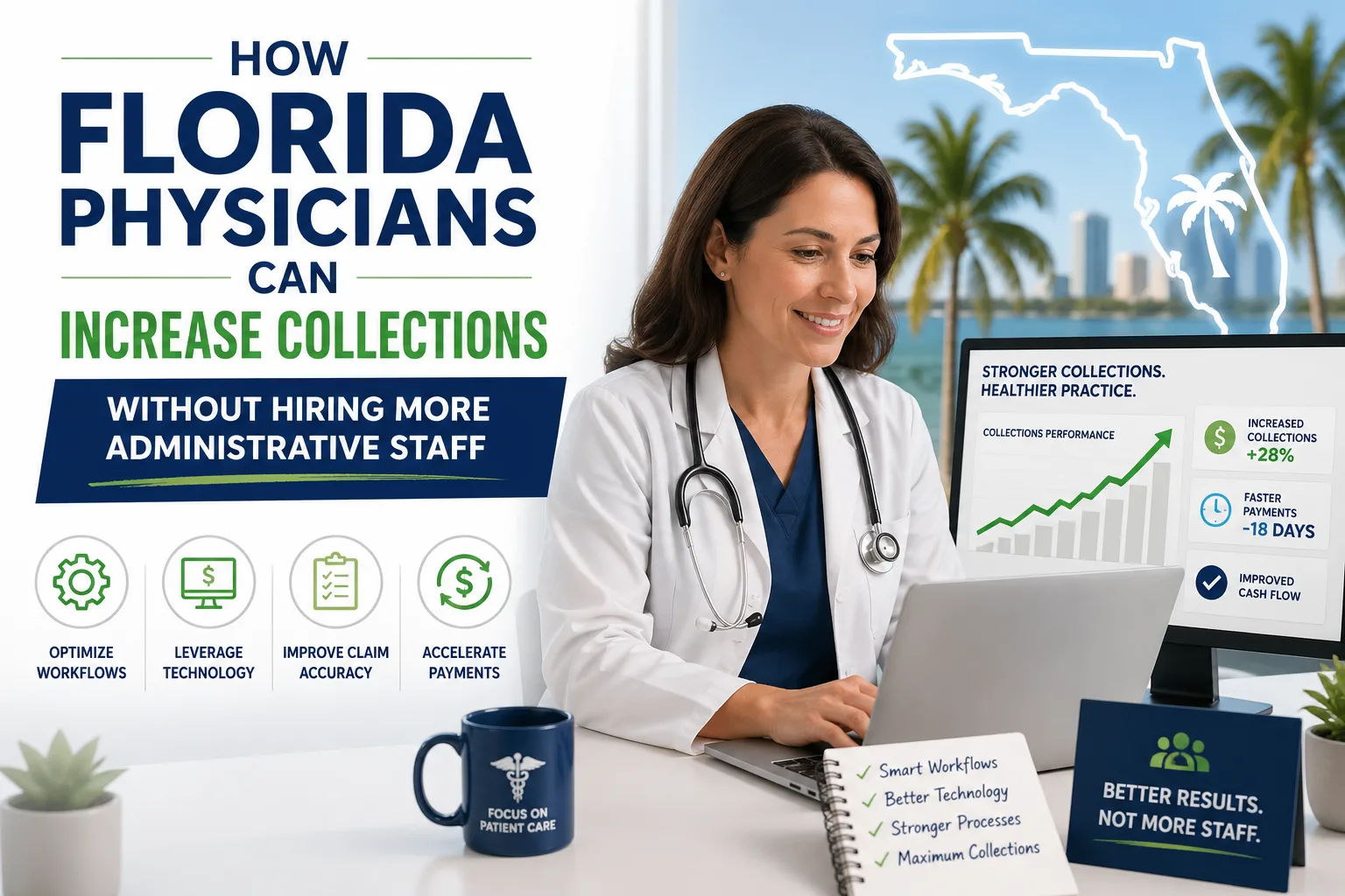 How Florida Physicians Can Increase Collections Without Hiring More Administrative Staff