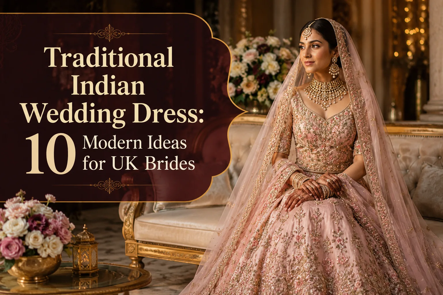 Traditional Indian Wedding Dress: 10 Modern Ideas for UK Brides