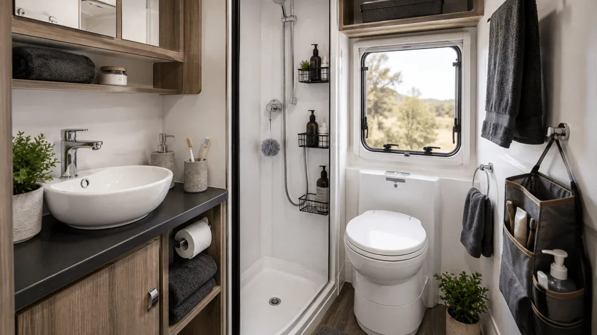 8 Essential Caravan Bathroom Accessories for Comfortable Travel