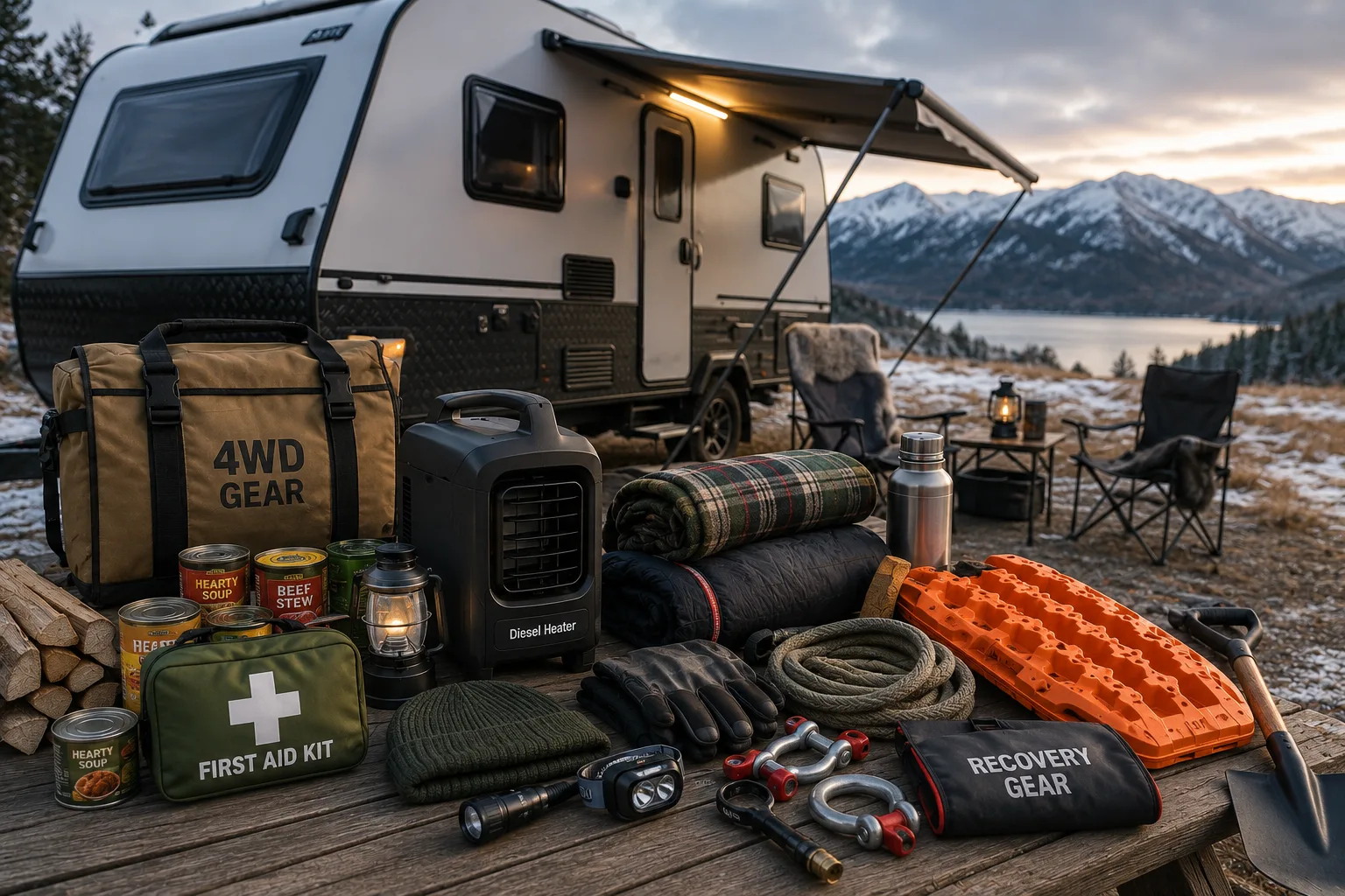 What Every 4WD Owner Should Pack for Cold Weather