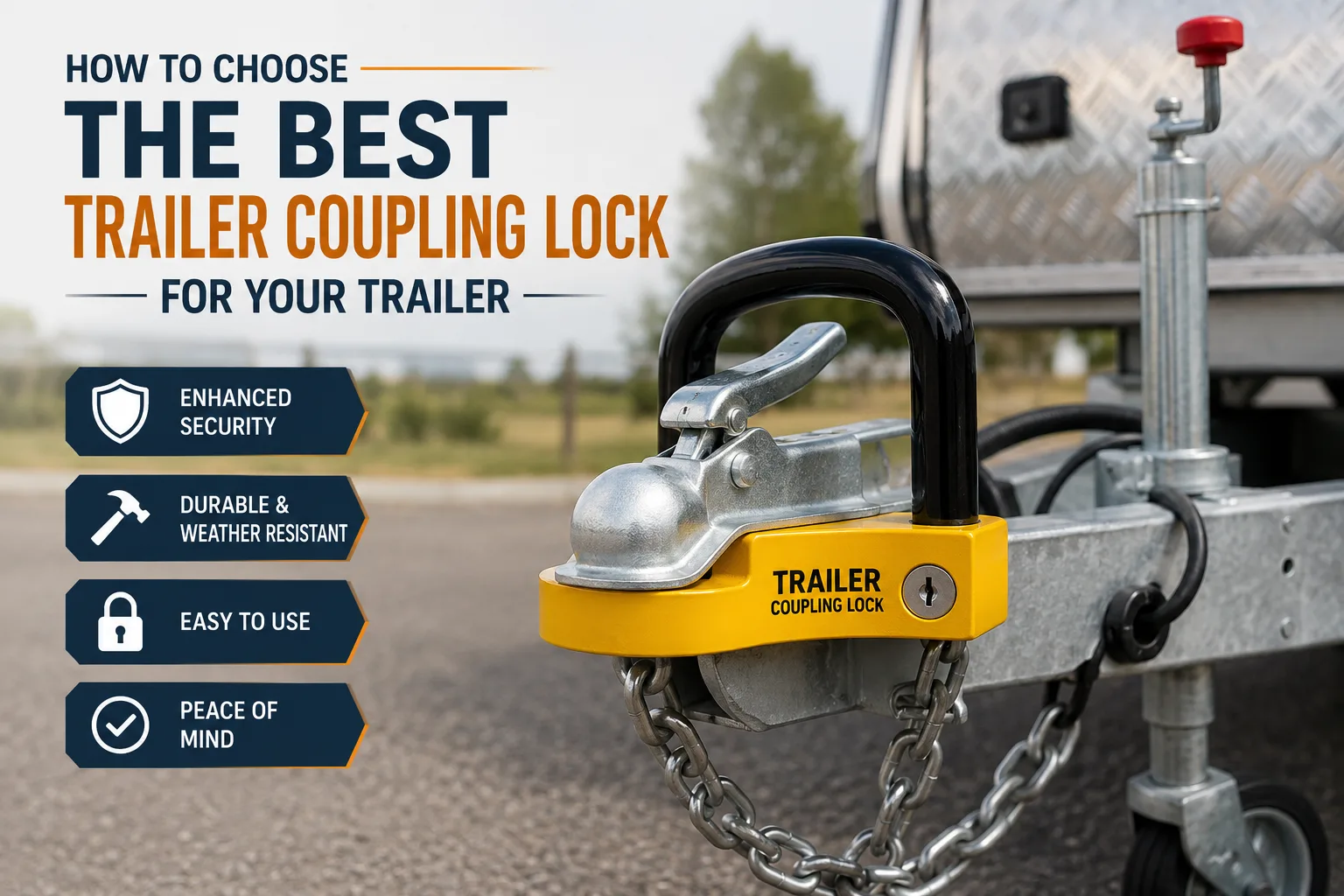 How to Choose the Best Trailer Coupling Lock for Your Trailer