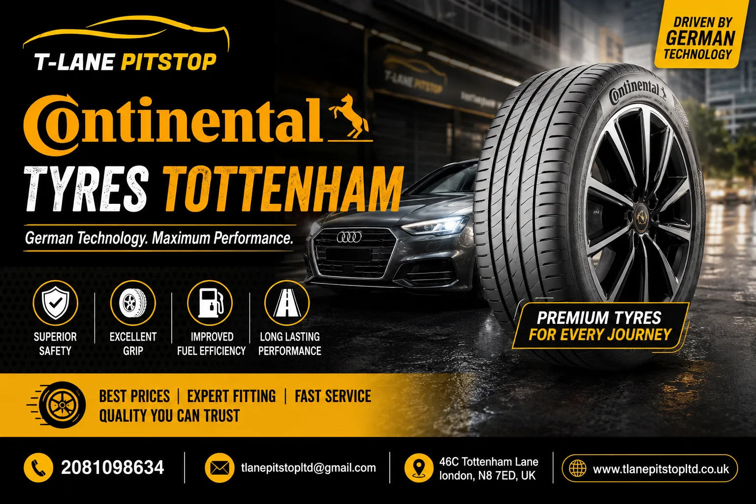 Keeping Your Vehicle Safe With the Right Tyre Choice