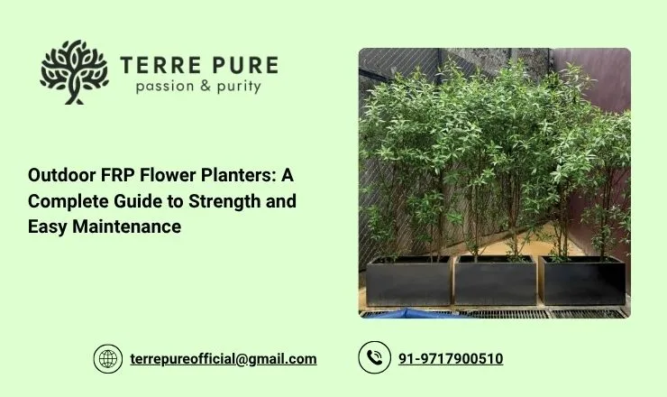 Outdoor FRP Flower Planters: A Complete Guide to Strength and Easy Maintenance