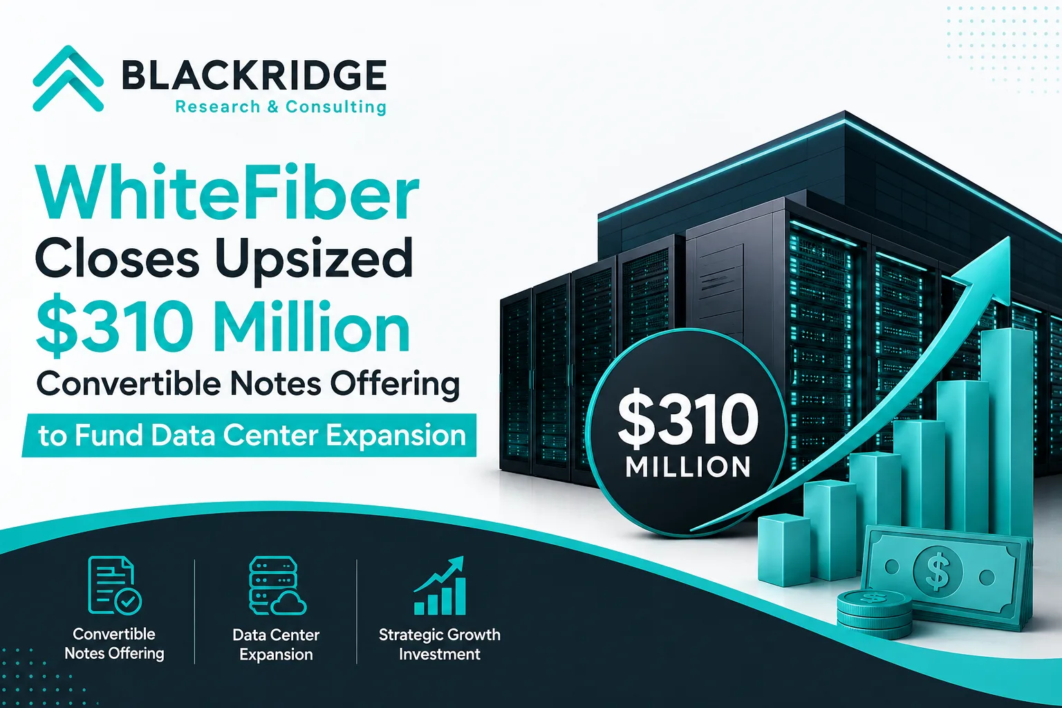 WhiteFiber Closes Upsized $310 Million Convertible Notes Offering to Fund Data Center Expansion