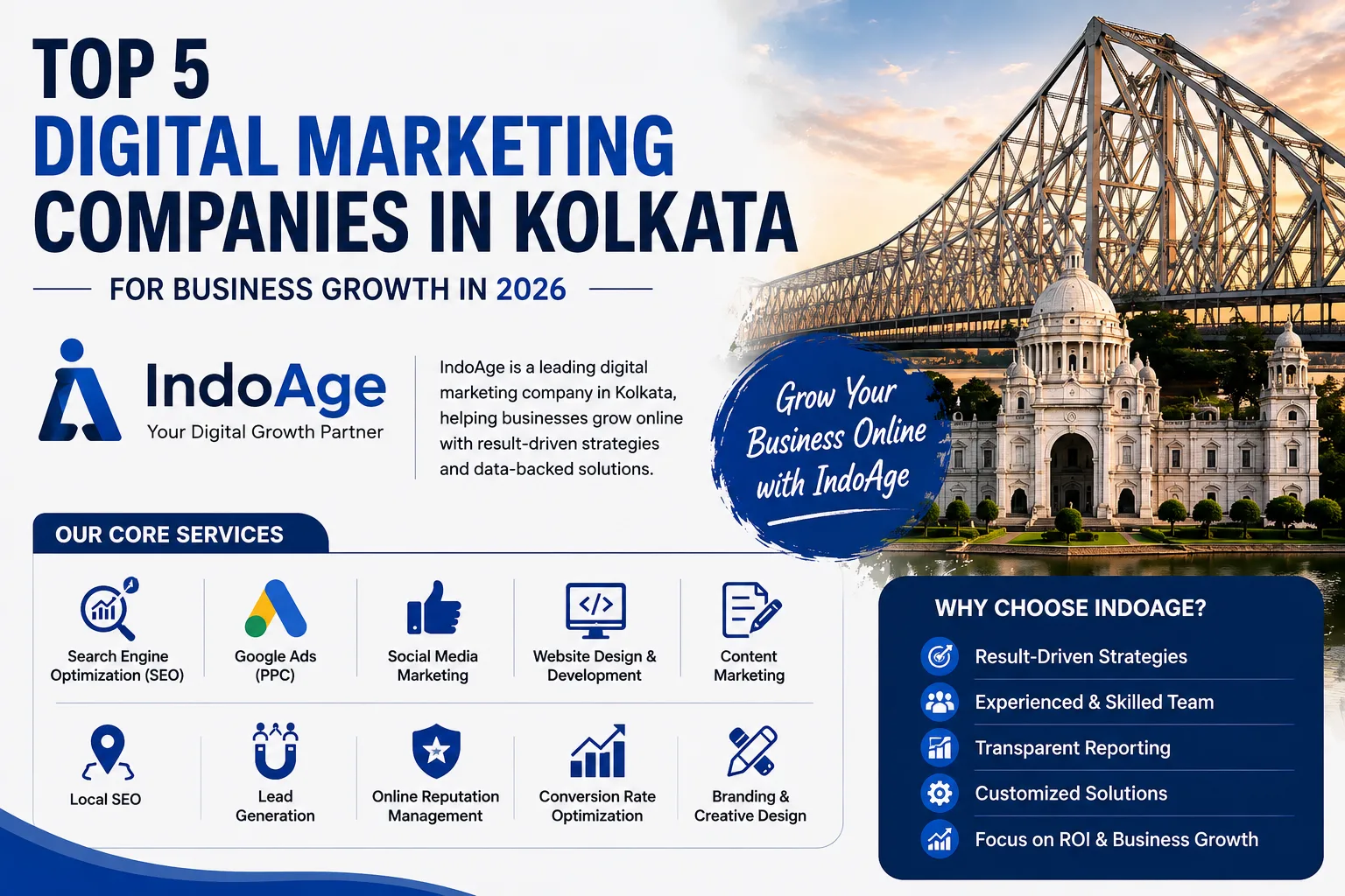 Top 5 Digital Marketing Company in Kolkata for Business Growth in 2026
