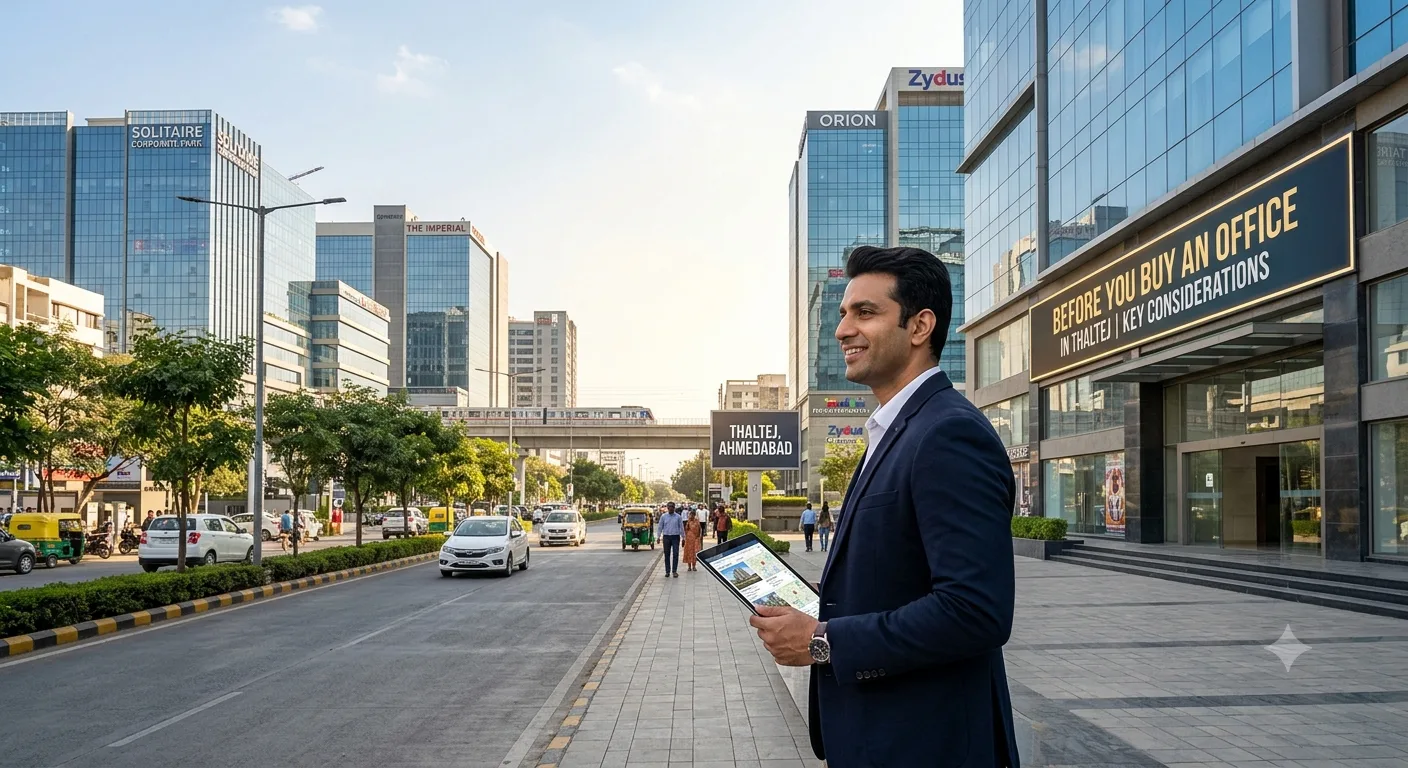 Before You Buy an Office in Thaltej, Here's What You Should Know