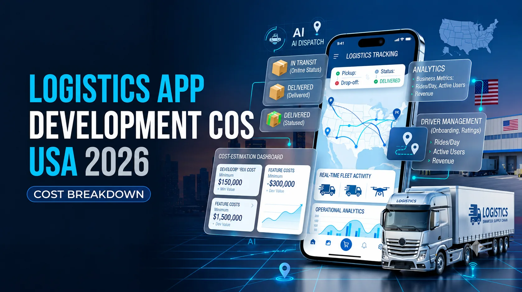 What Are the Key Requirements for Logistics App Development in the USA?