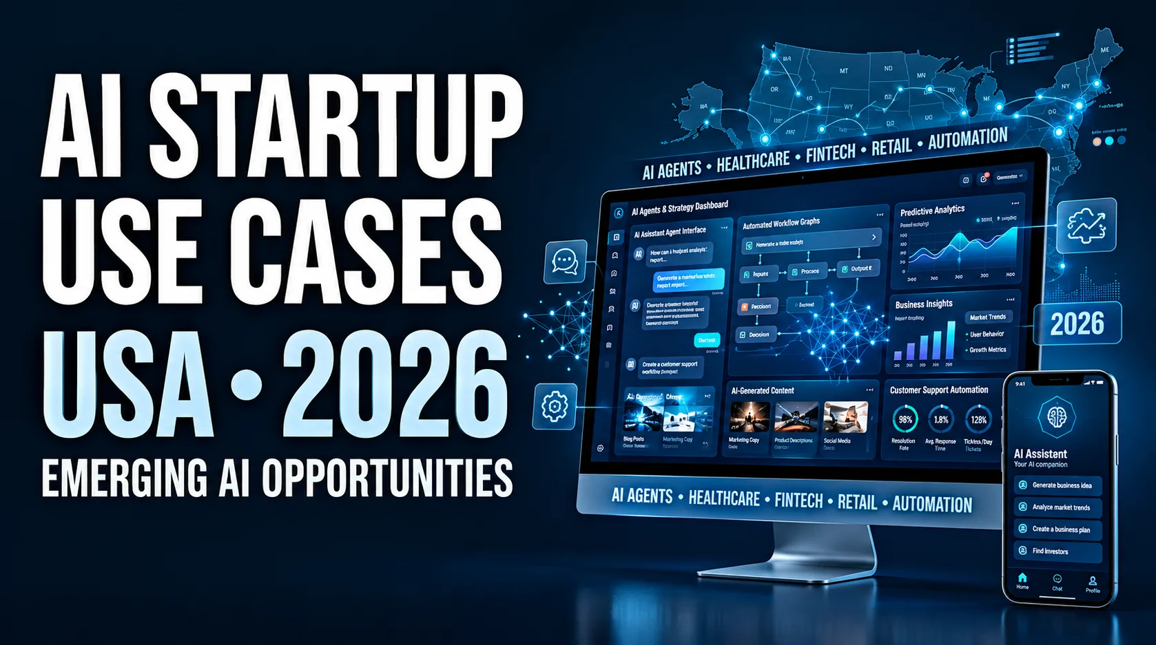 What Are the Emerging AI Startup Use Cases in the USA in 2026?