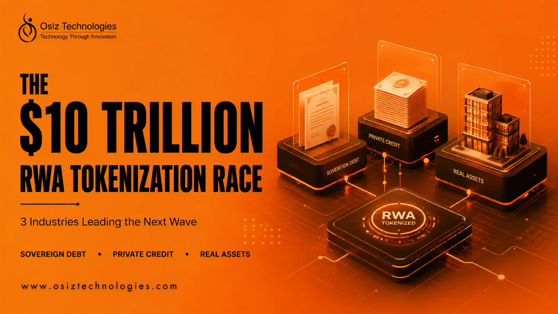 The 3 Industries Dominating the $10 Trillion RWA Tokenization Land Grab