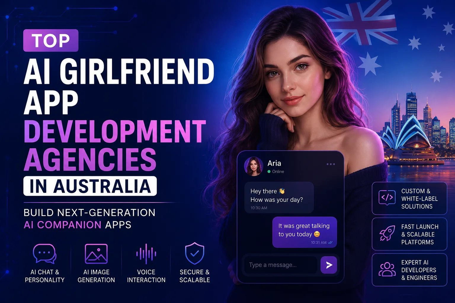 Top AI Girlfriend App Development Agencies in Australia (2026)