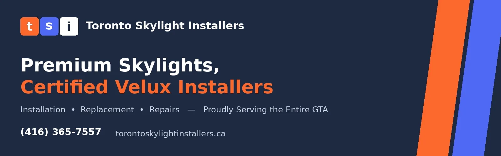 Skylights Etobicoke — Certified Velux Installation, Replacement & Repair