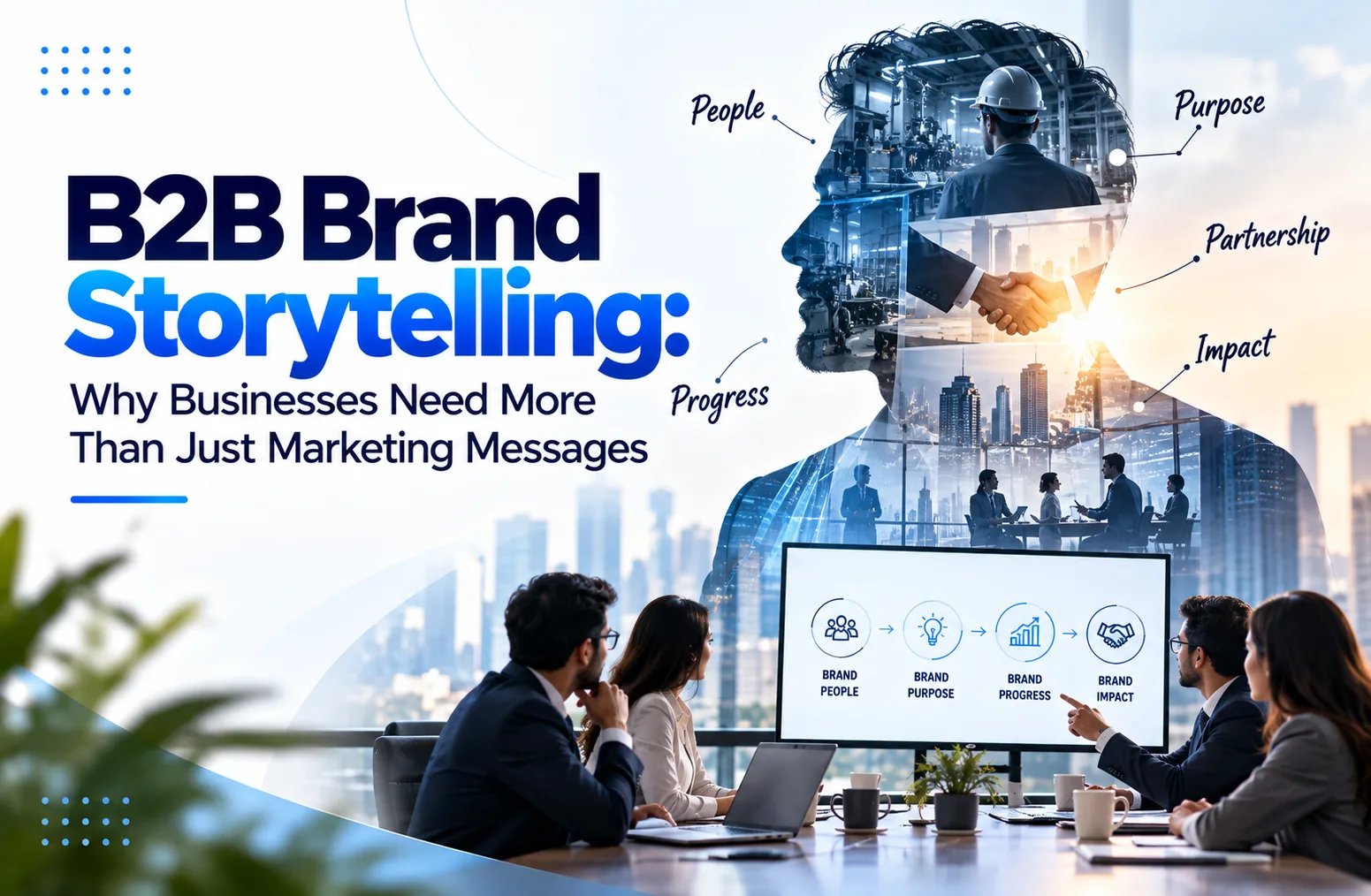 B2B Brand Storytelling: Why Businesses Need More Than Just Marketing Messages