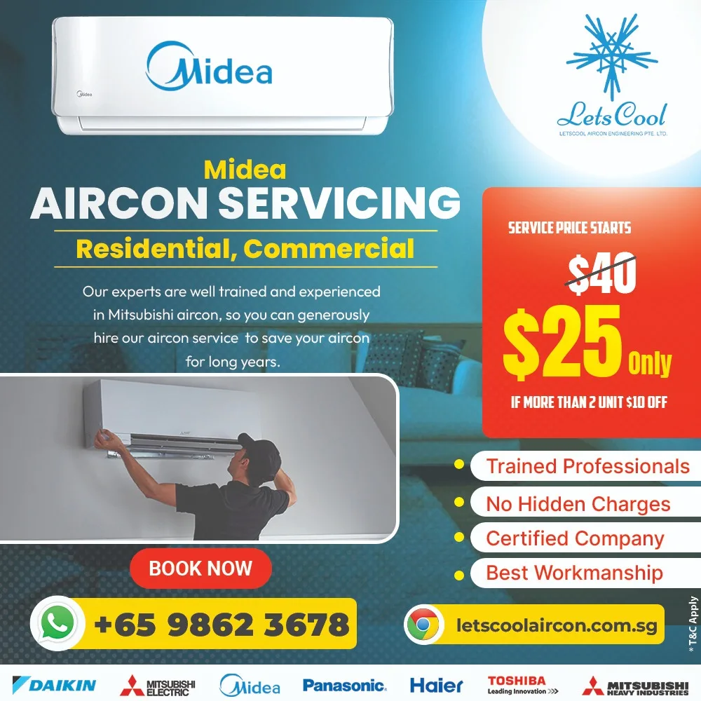How long does a Midea aircon last?