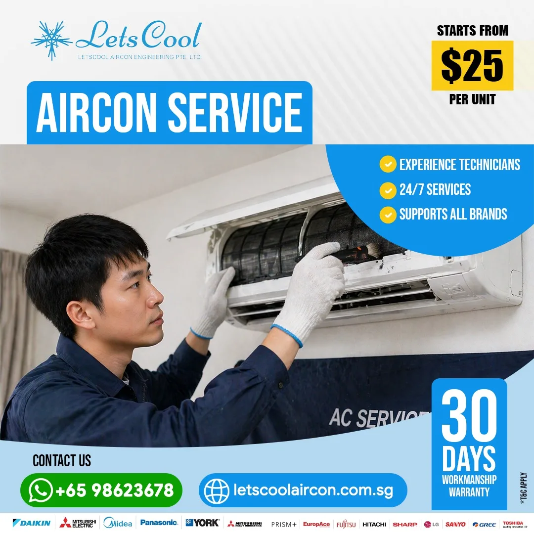 Weekend Aircon Servicing Singapore – No Delay