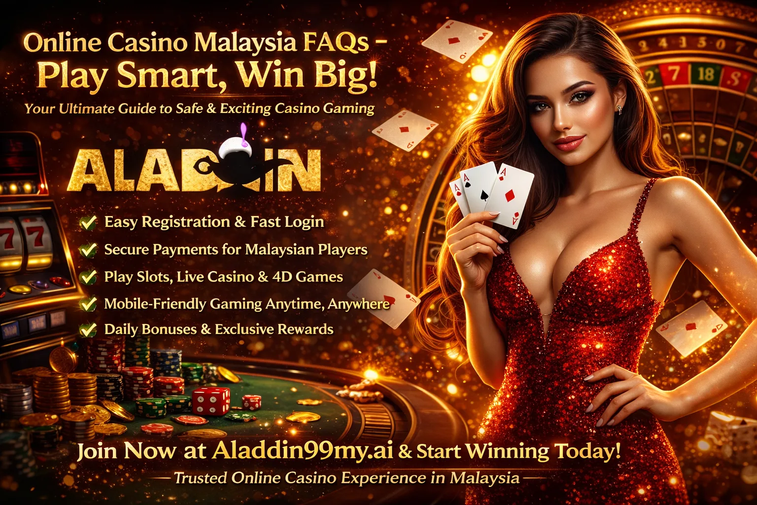 FAQs – Online Casino Malaysia Games (Aladdin99my.ai)