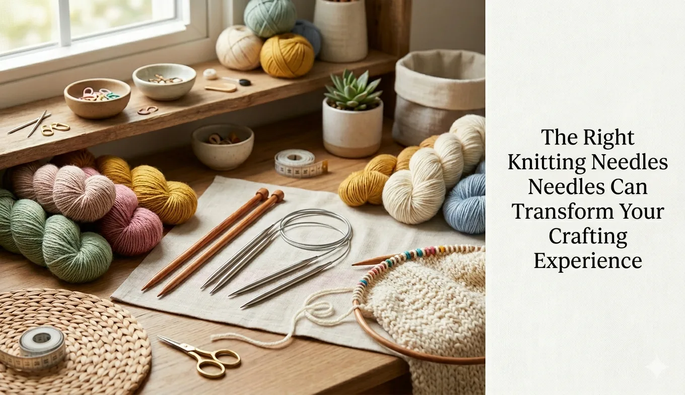 The Right Knitting Needles Can Transform Your Crafting Experience