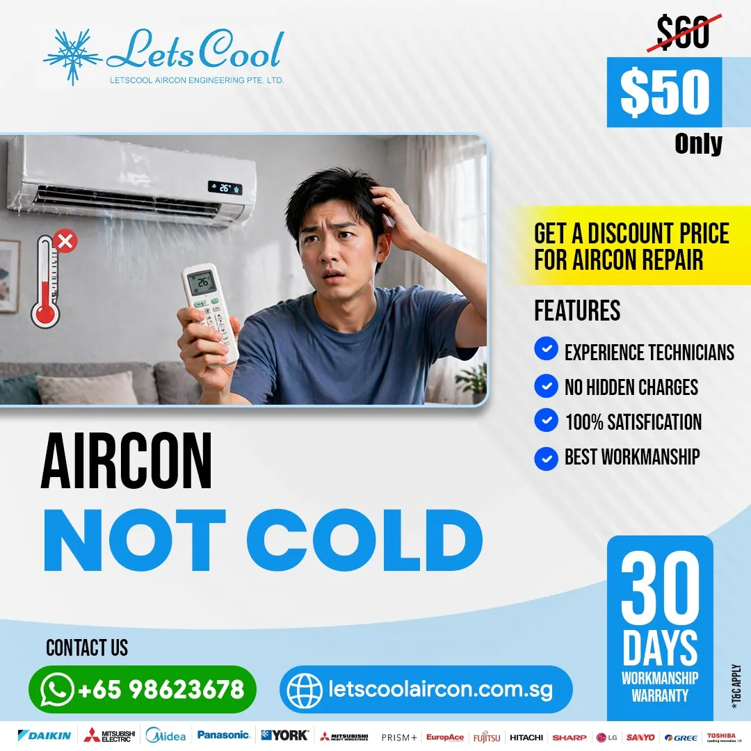 Why is my Midea aircon not cold?