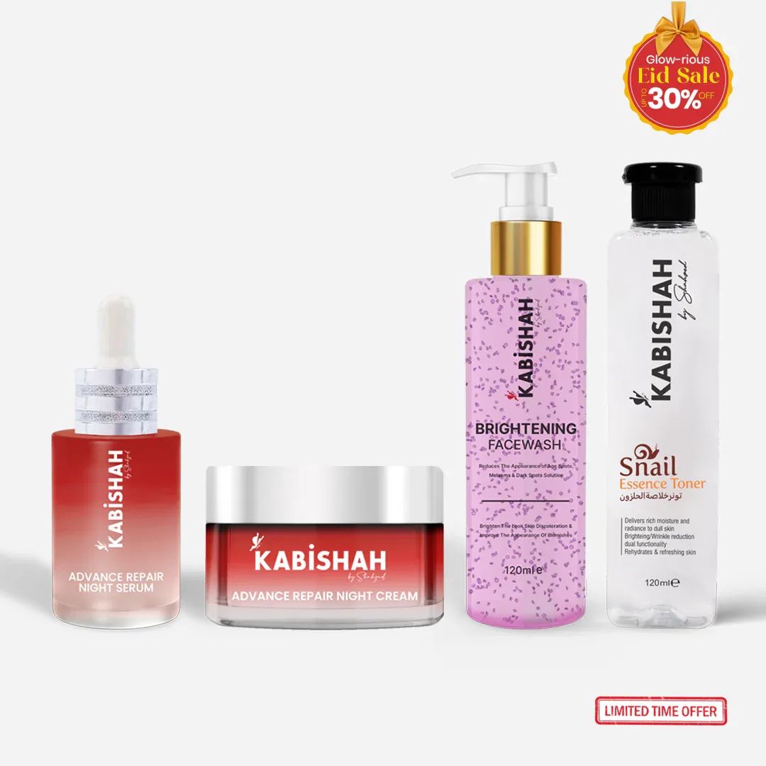 Moonlit Glow Ritual A Complete Night Skincare Routine for Glowing Skin - Kabishah
