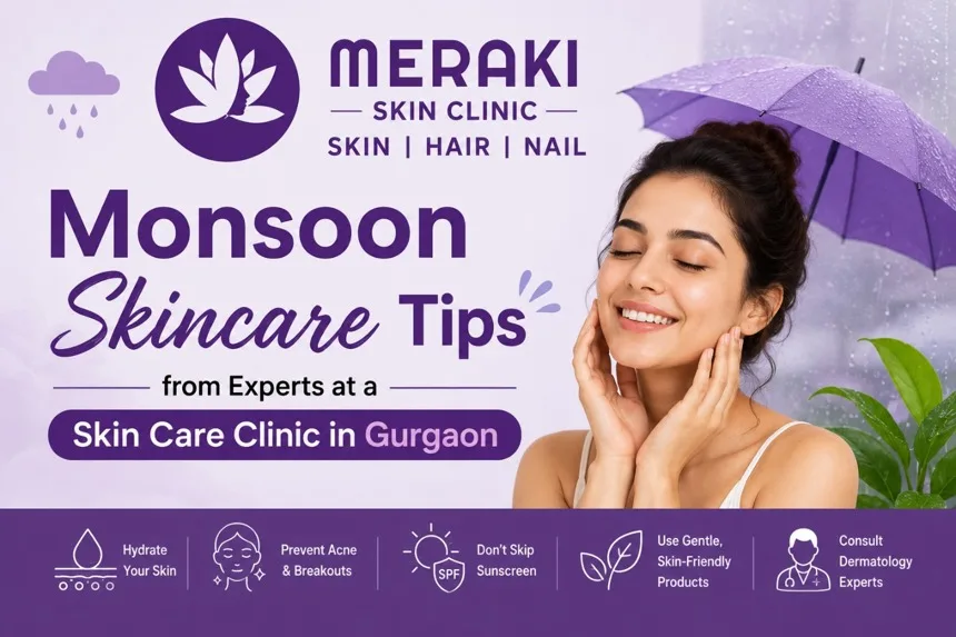 Monsoon Skincare Tips from Experts at a Skin Care Clinic in Gurgaon