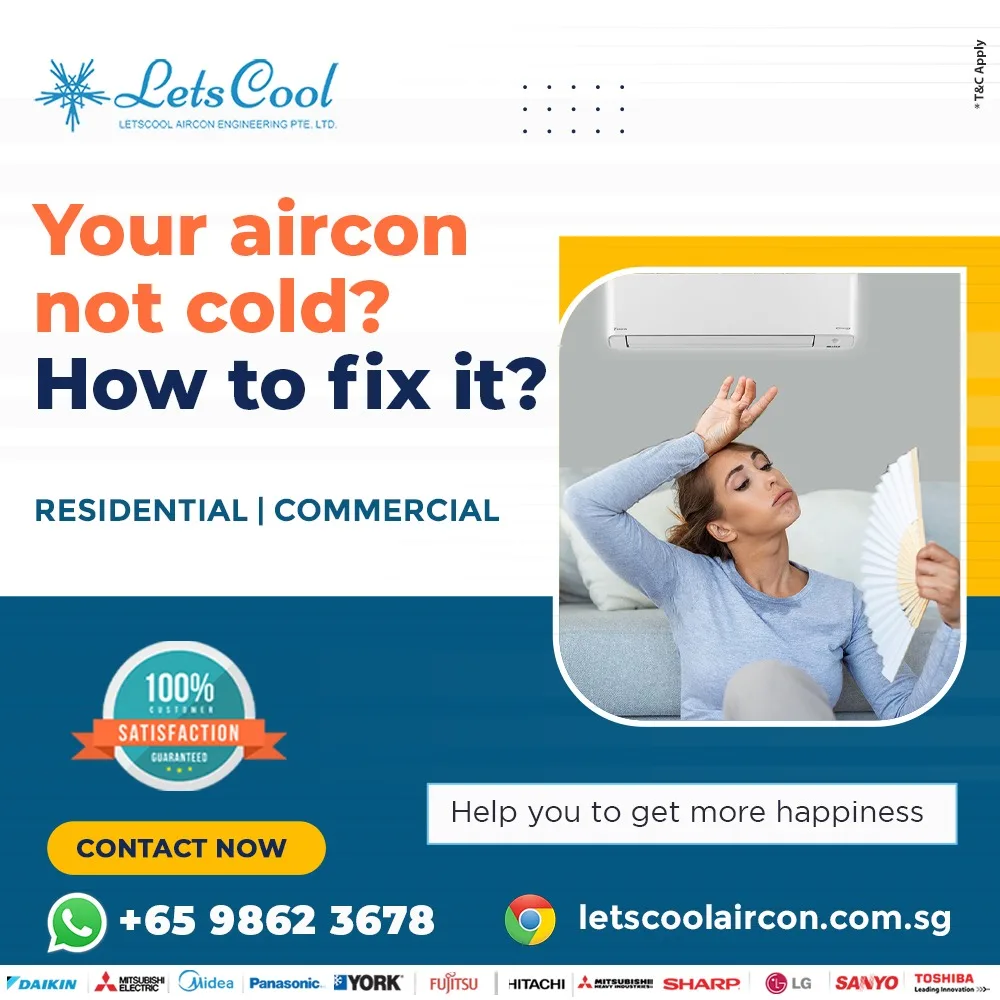 Aircon Not Cooling? Quick Repair in Singapore
