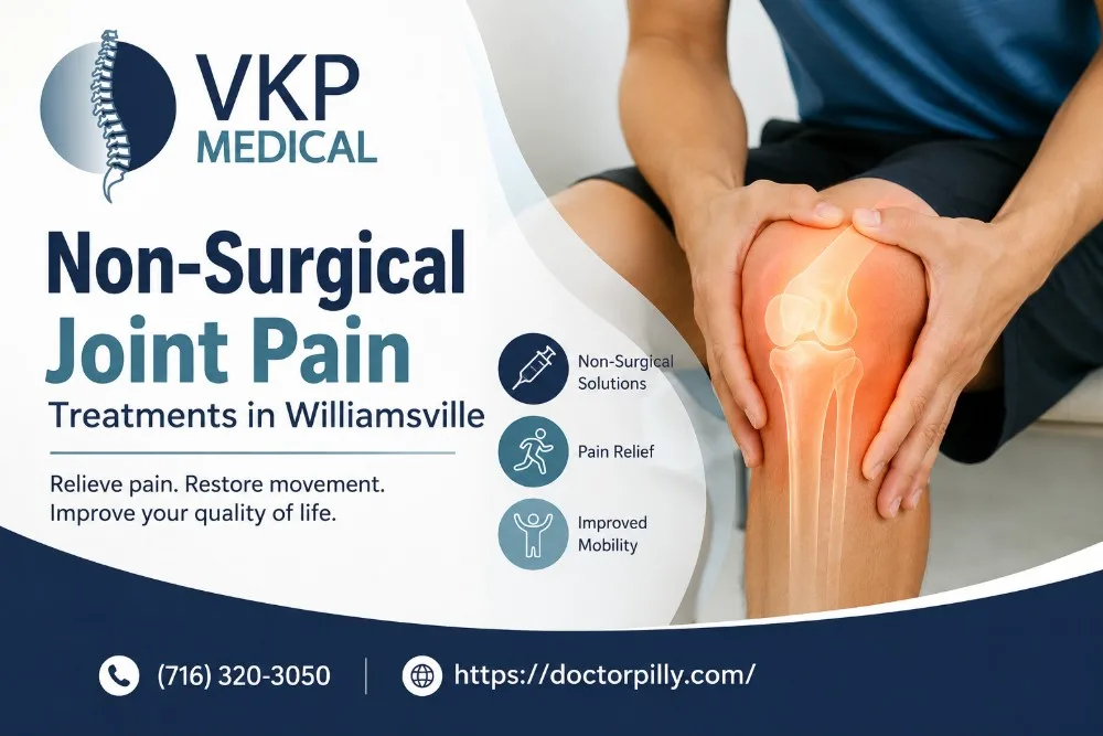 Exploring Non-Surgical Joint Pain Treatments in Williamsville
