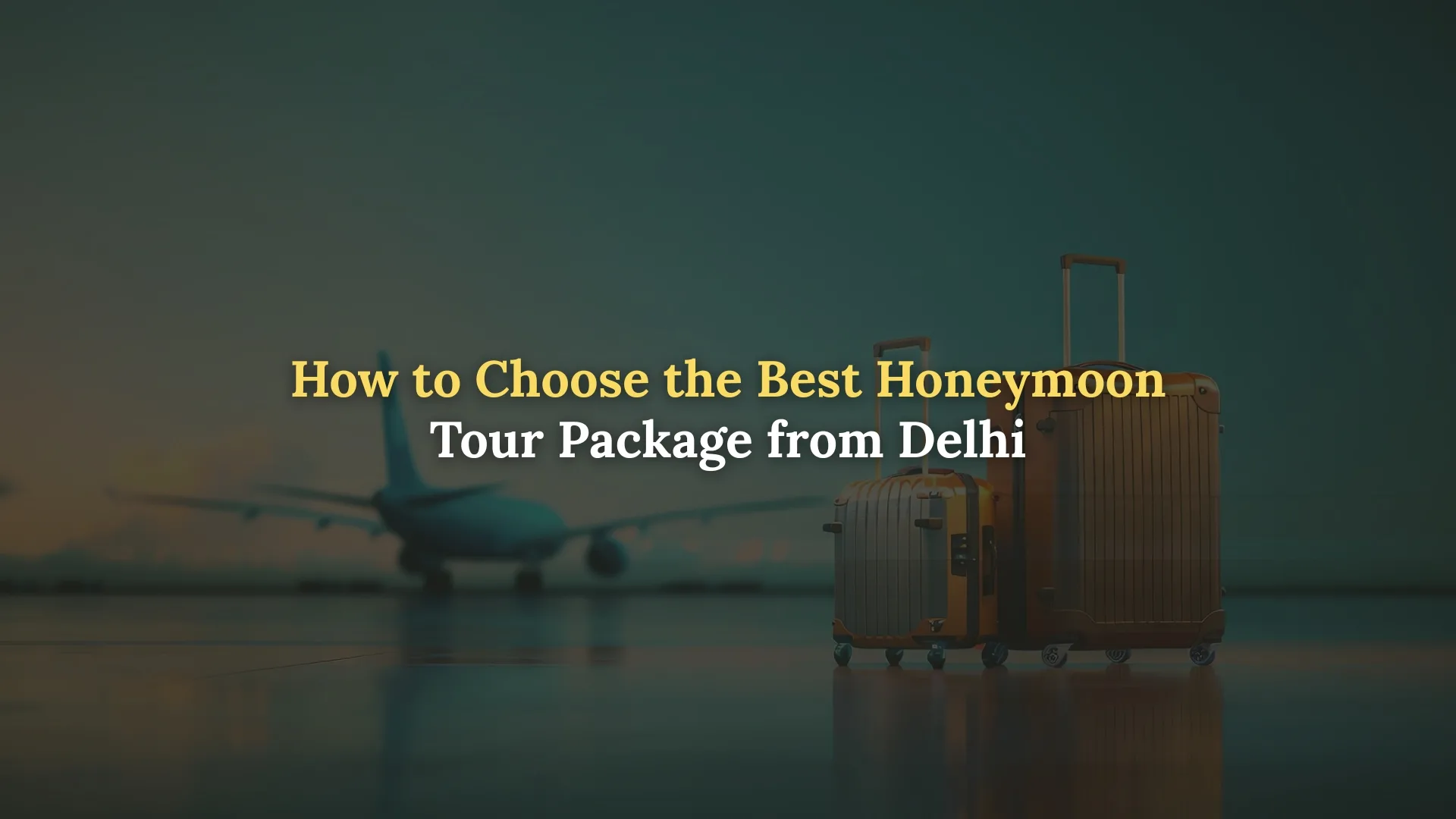How to Choose the Best Honeymoon Tour Package from Delhi