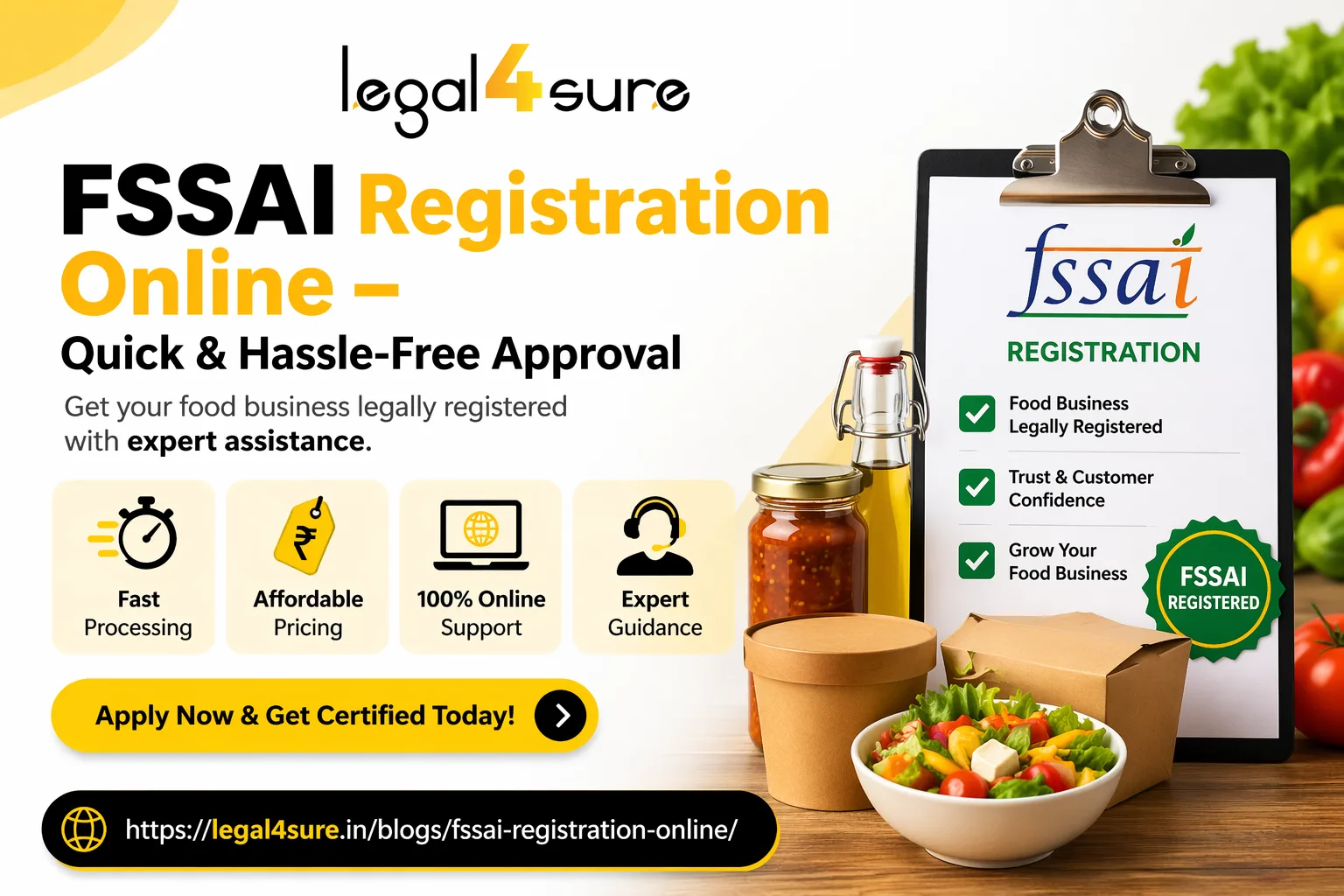FSSAI Registration Online: Complete Guide for Food Businesses in India