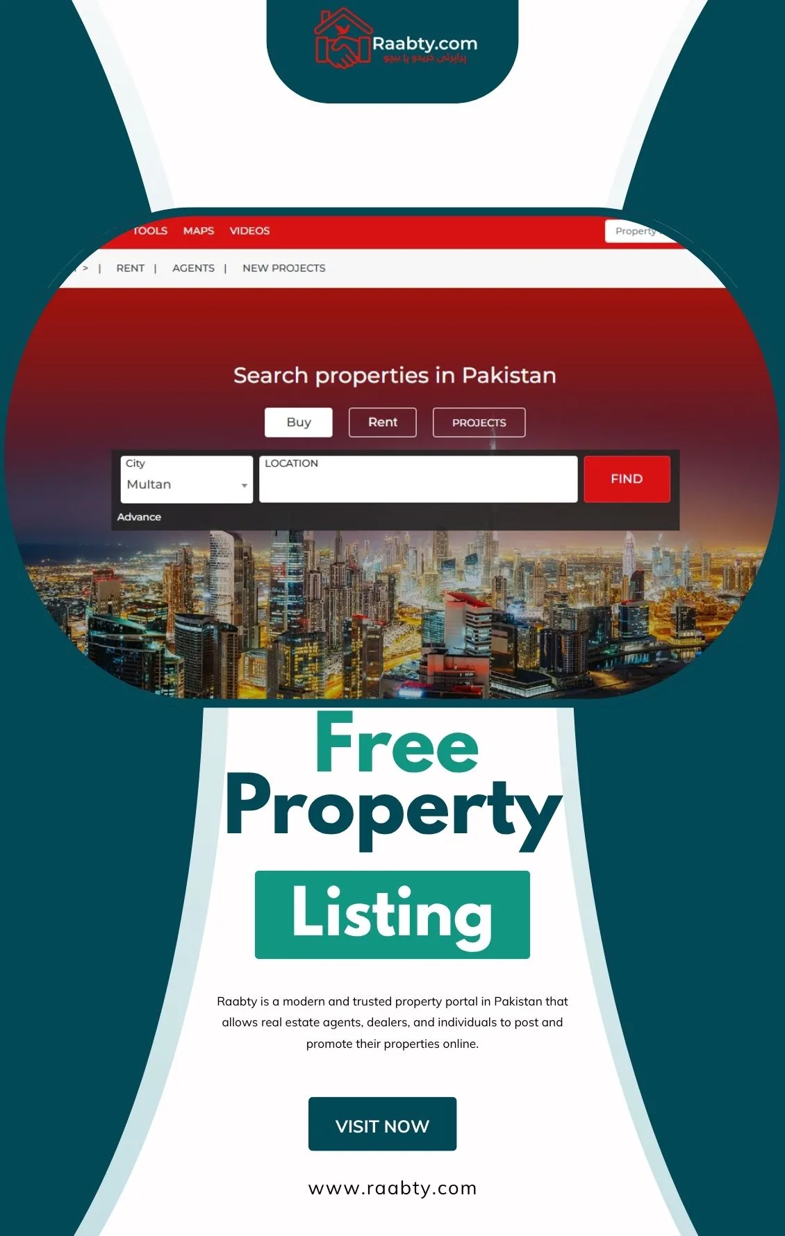 Free Property Listing Site for Buyers & Sellers
