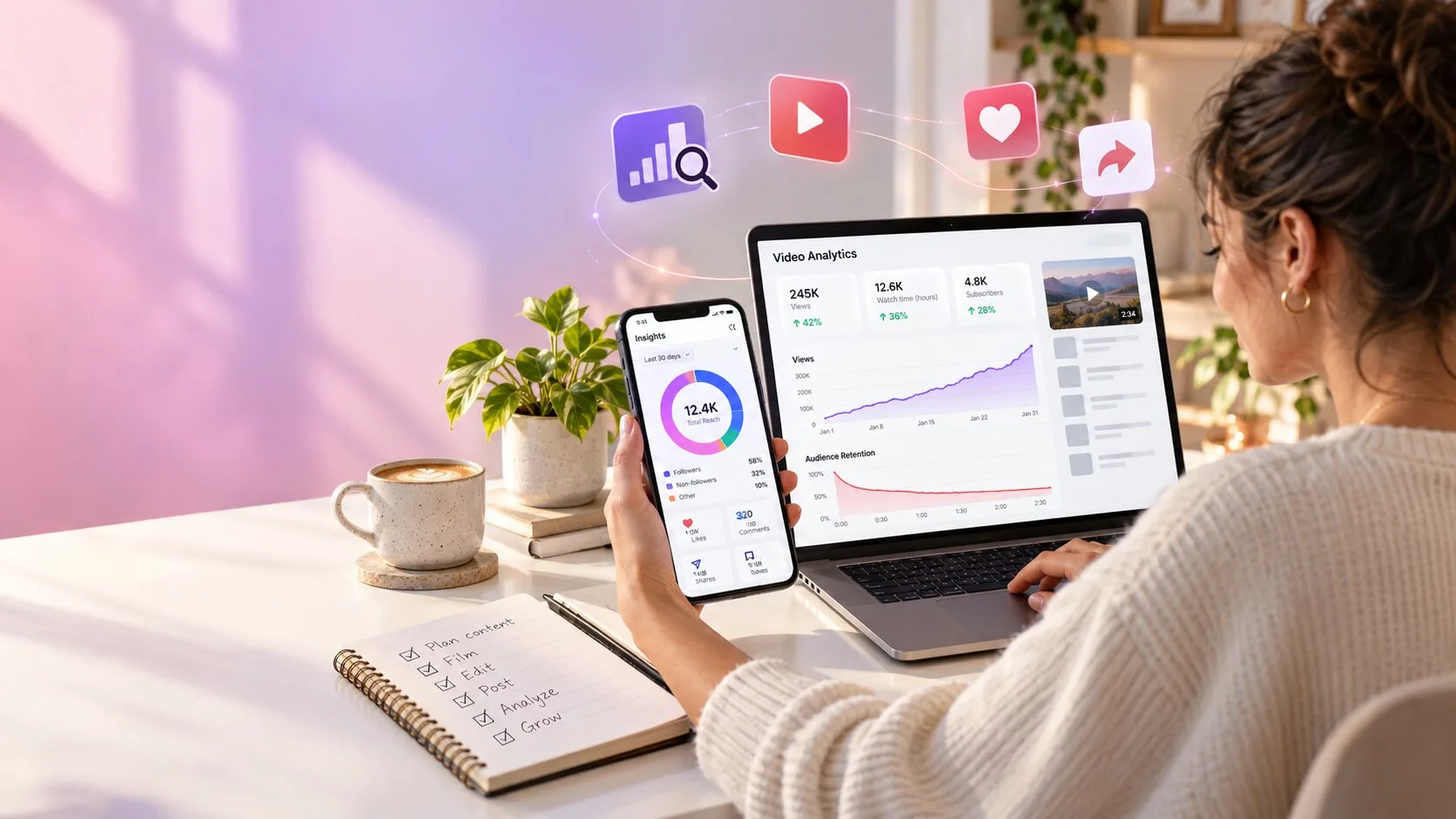 How to read your Instagram and YouTube analytics (without getting lost)