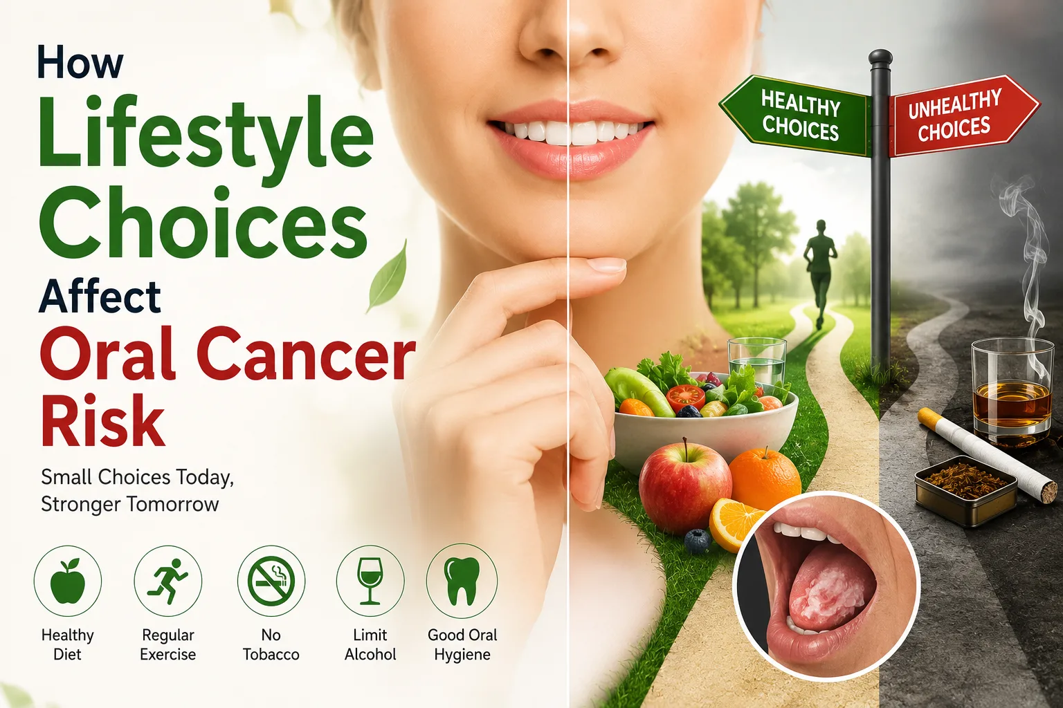 How Lifestyle Choices Affect Oral Cancer Risk
