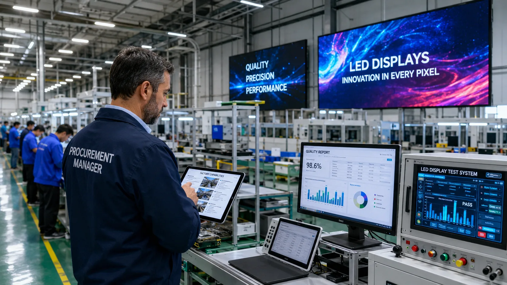 How to Evaluate an LED Display Factory Before Placing an Order