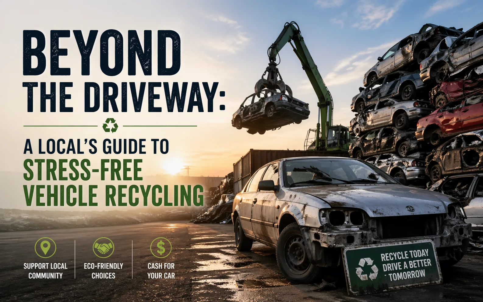 Dealing with the "Driveway Ornament": A Local Guide to Car Recycling
