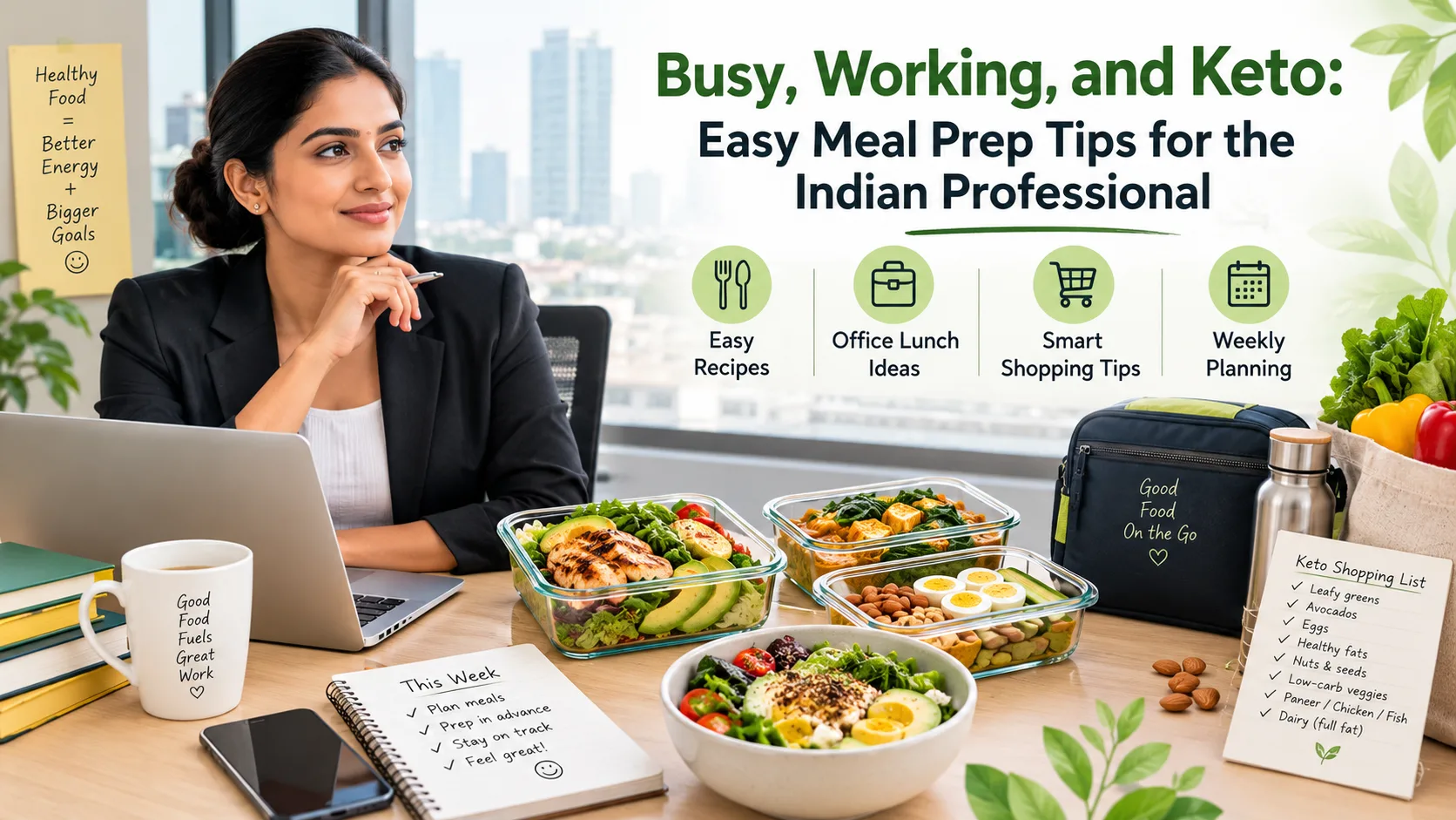Busy, Working, and Keto: Easy Meal Prep Tips for the Indian Professional