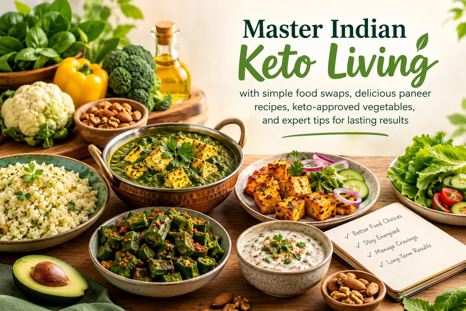 The Indian Keto Kitchen: Debunking Myths About Low-Carb Desi Food