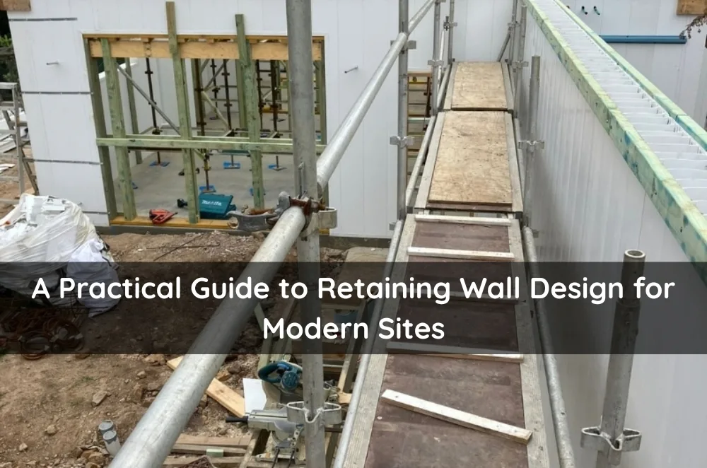 A Practical Guide to Retaining Wall Design for Modern Sites