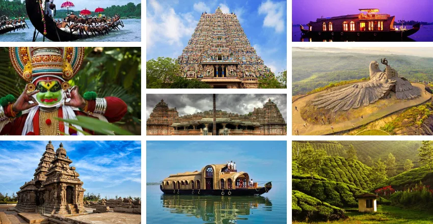 Book the South India with Kerala, Karnataka & Tamil Nadu Tours