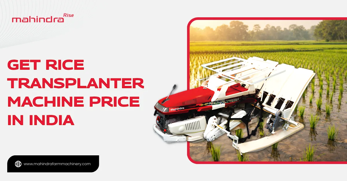 Get Rice Transplanter Machine Price in India